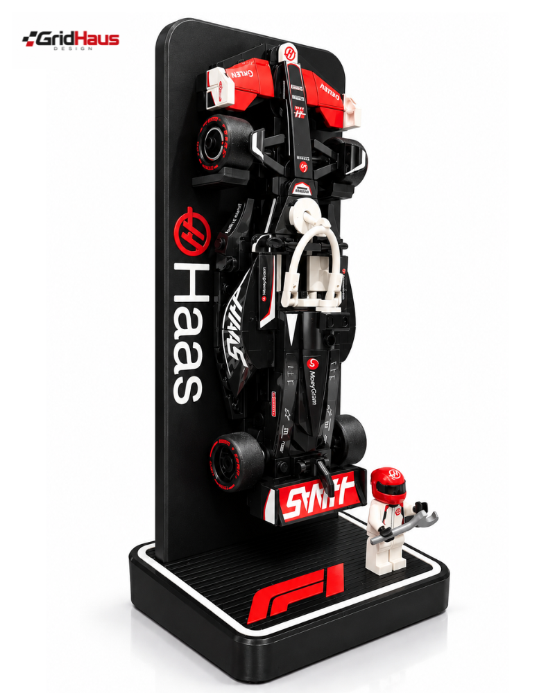 LEGO F1 Haas Display Stand