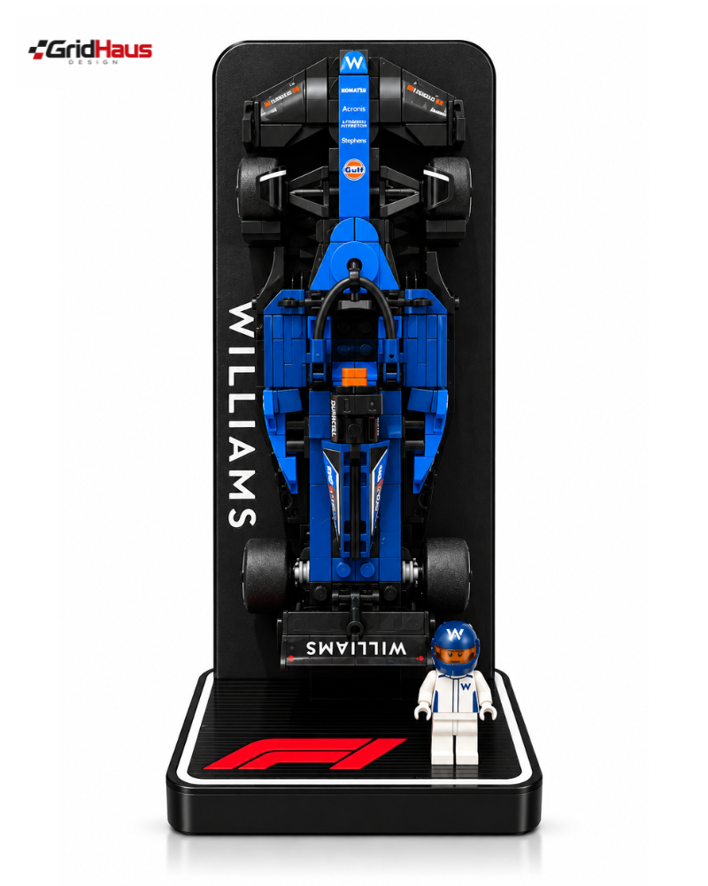 LEGO F1 Williams Racing Display Stand