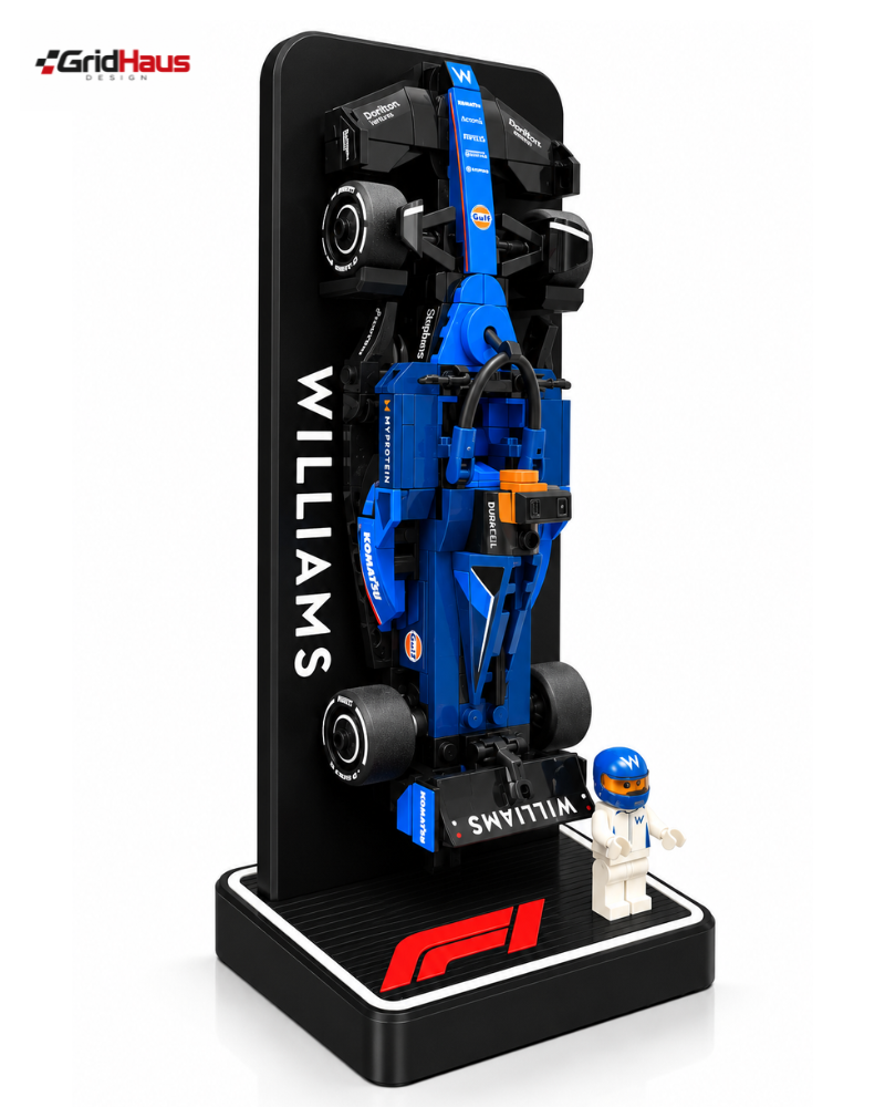 LEGO F1 Williams Racing Display Stand
