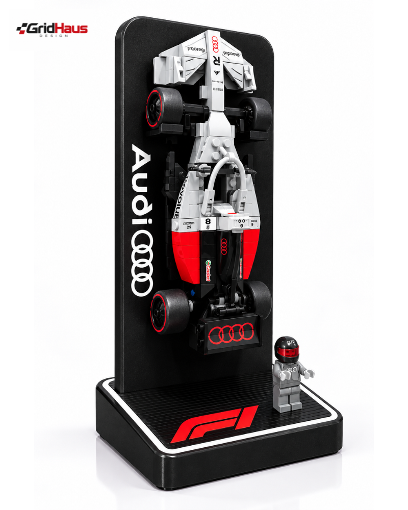 LEGO F1 Audi Revolut Display Stand