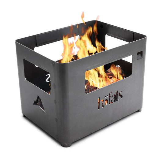 HÖFATS - BEER BOX Fire basket Black